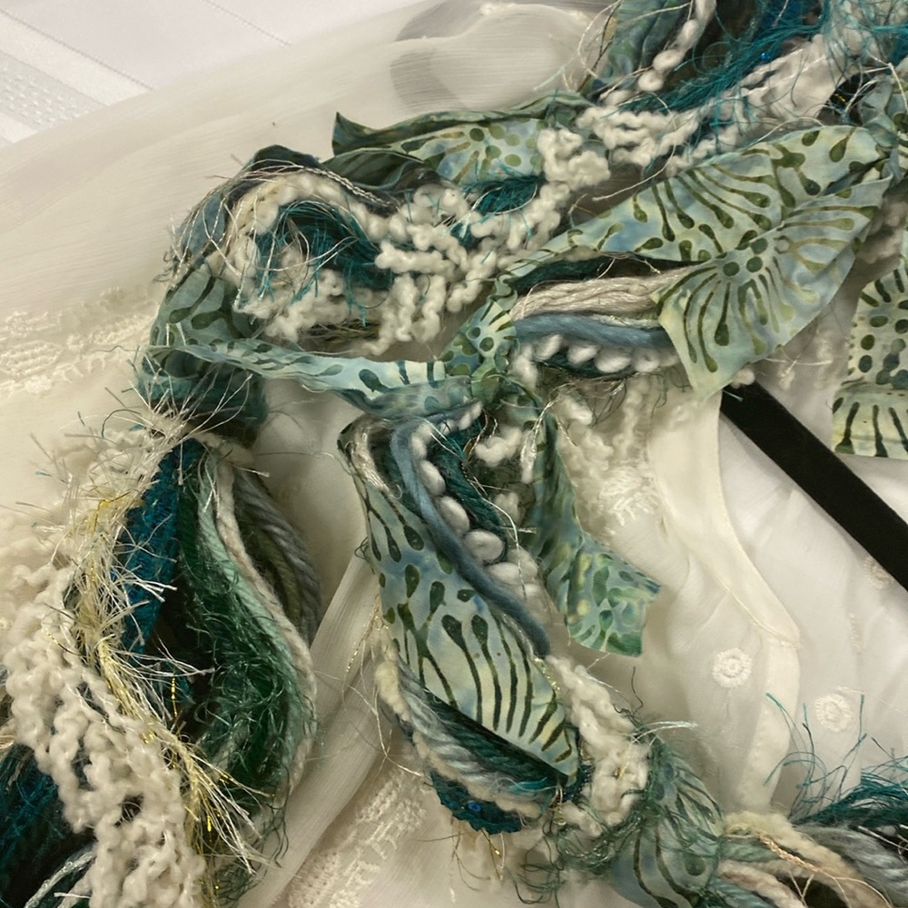 Artisan Textured Scarf - Picture 7 of 8